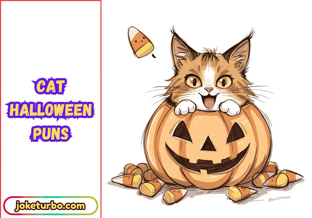 Cat Halloween Puns