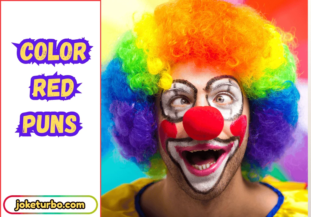 Color Red Puns