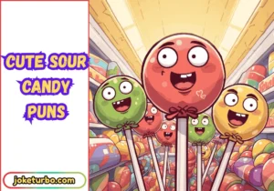 Cute Sour Candy Puns