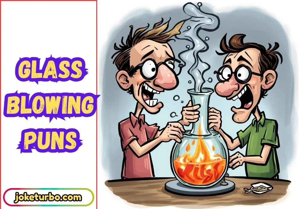 Glass Blowing Puns