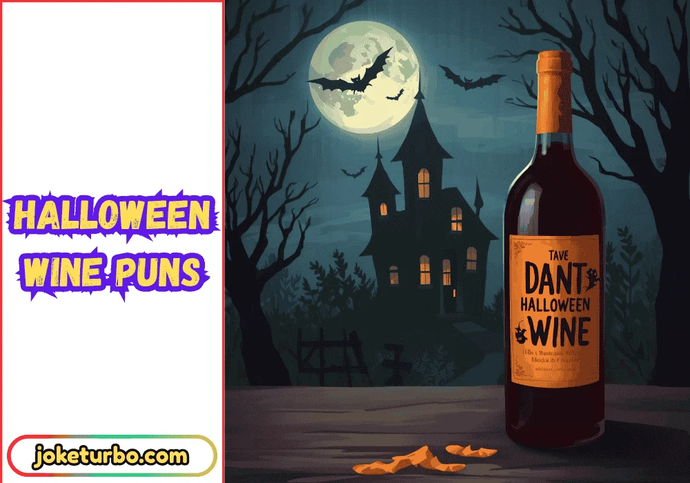 Halloween wine puns