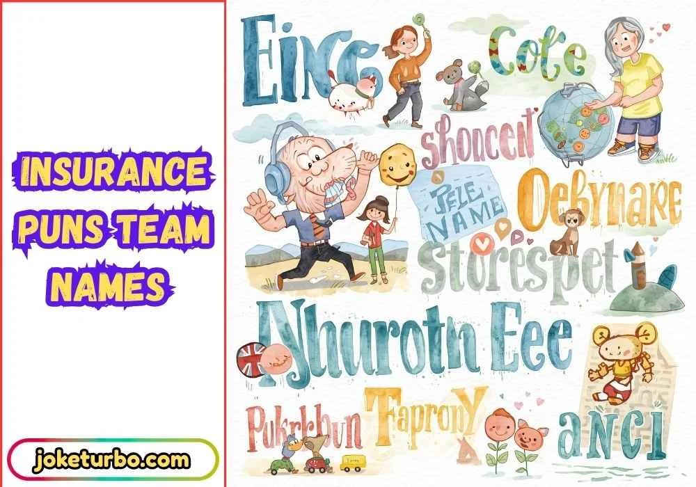 Insurance Puns Team Names