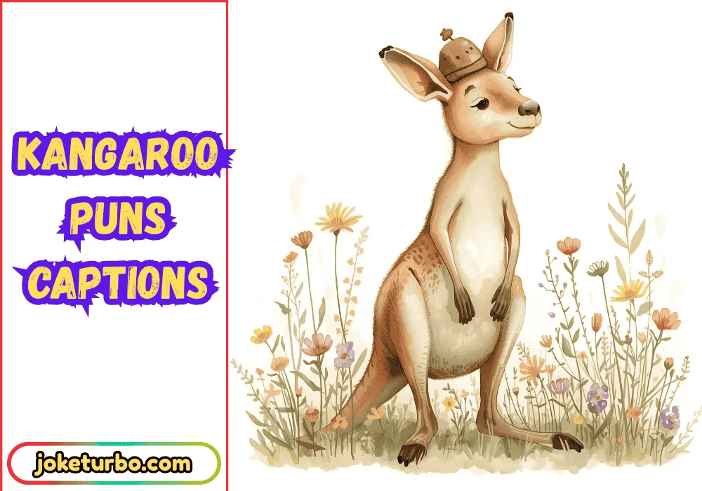 Kangaroo Puns Captions
