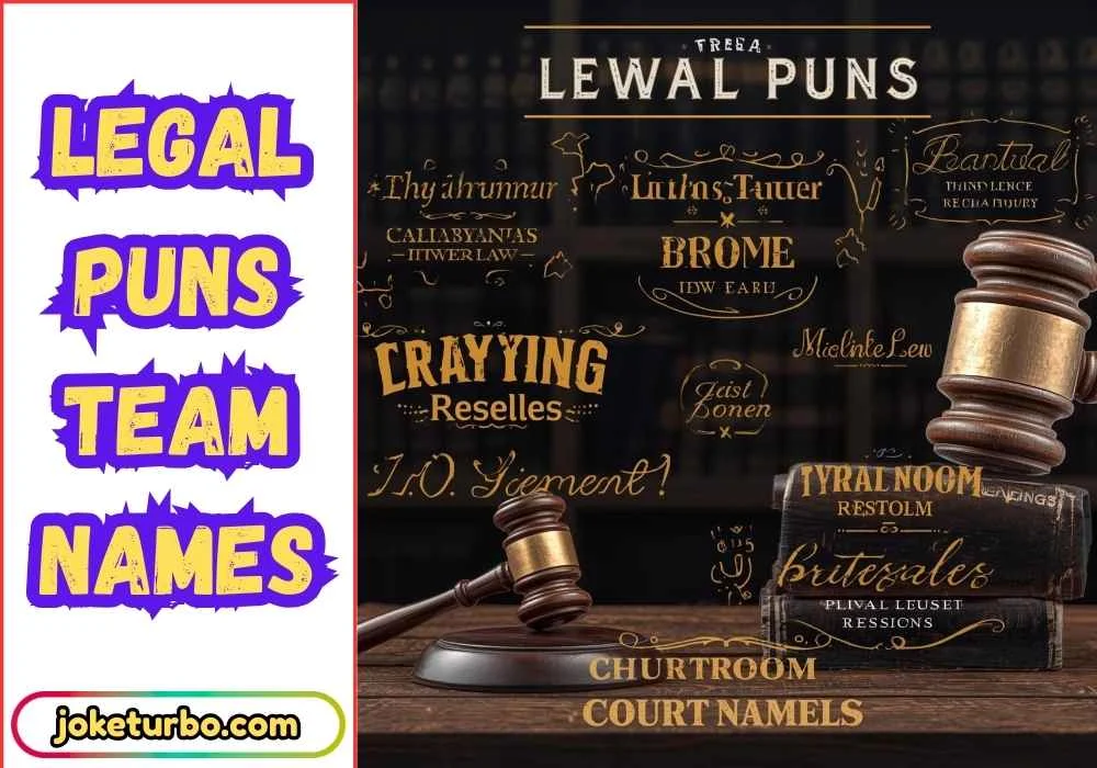 legal puns team names