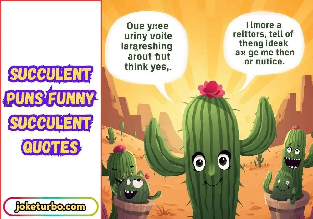 Succulent Puns Funny Succulent Quotes
