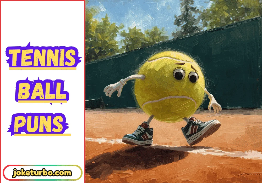 Tennis Ball Puns