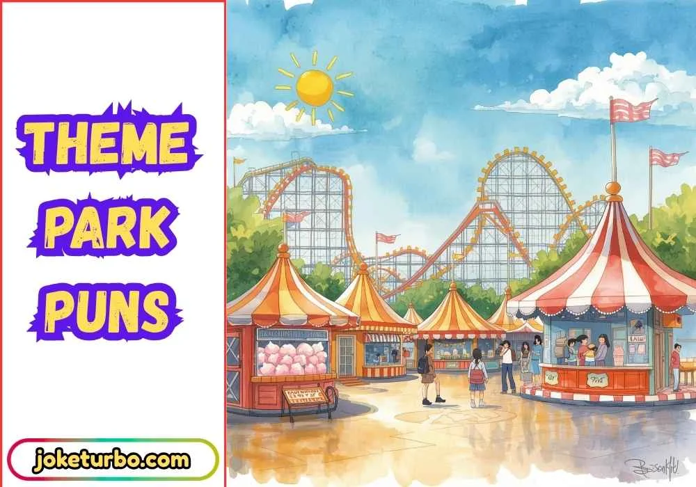 Theme Park Puns