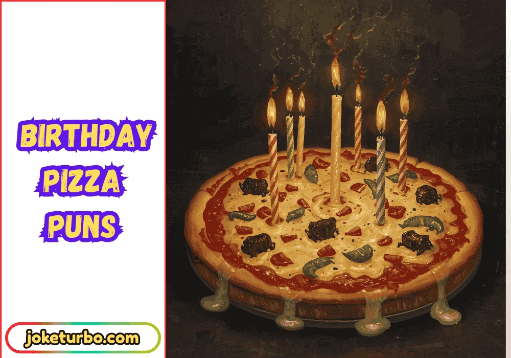 Birthday Pizza Puns