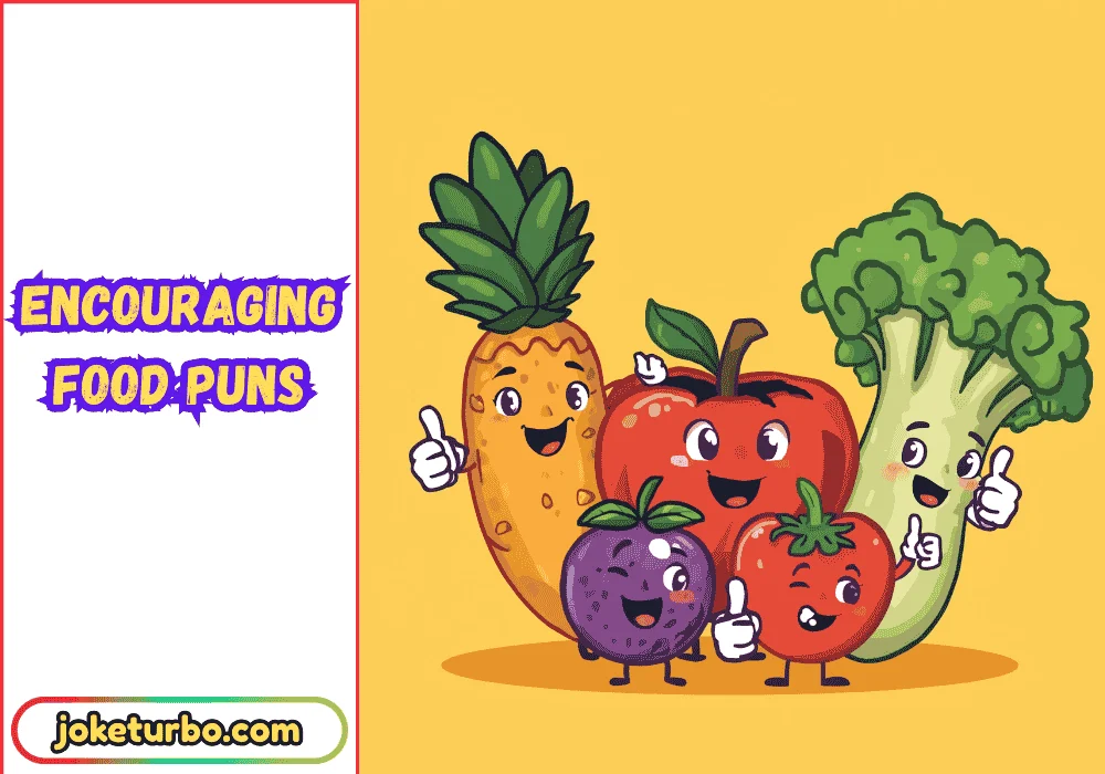 Encouraging Food Puns