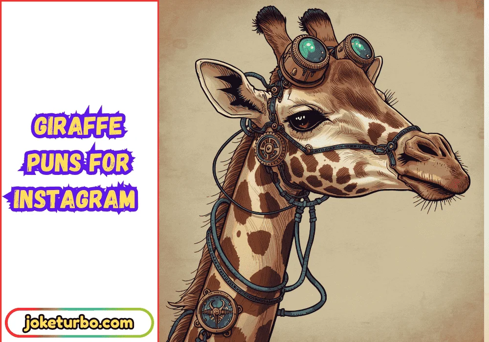 Giraffe Puns for Instagram