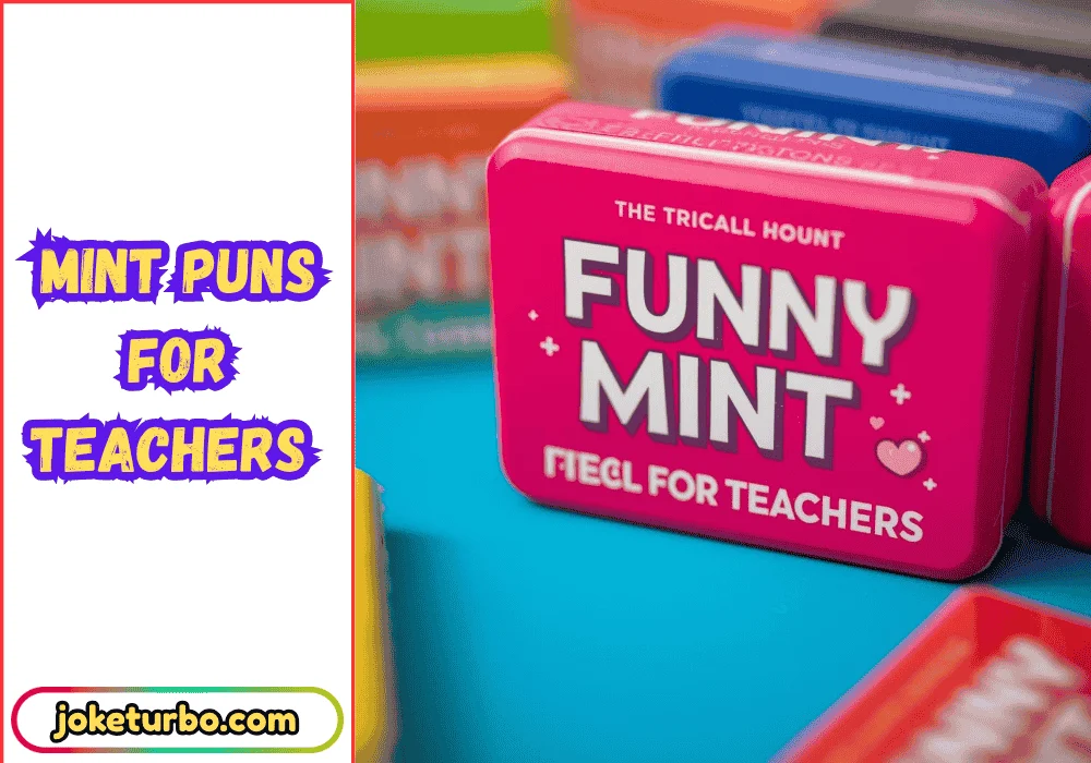 Mint Puns for Teachers