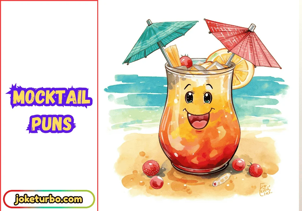 Mocktail Puns
