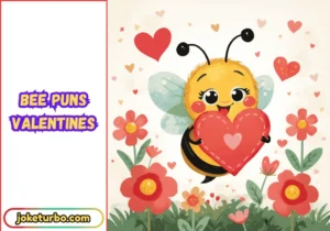 bee puns valentines