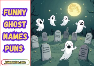 funny ghost names puns