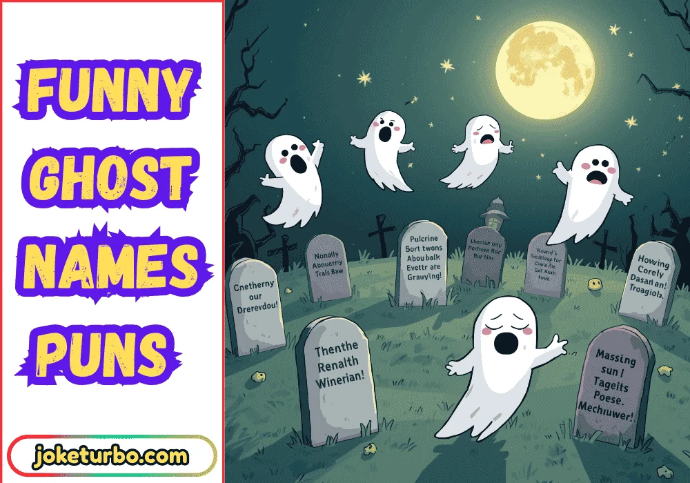 funny ghost names puns