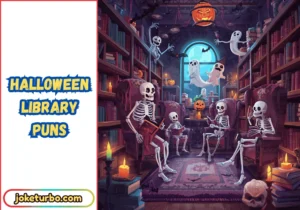 Halloween Library Puns