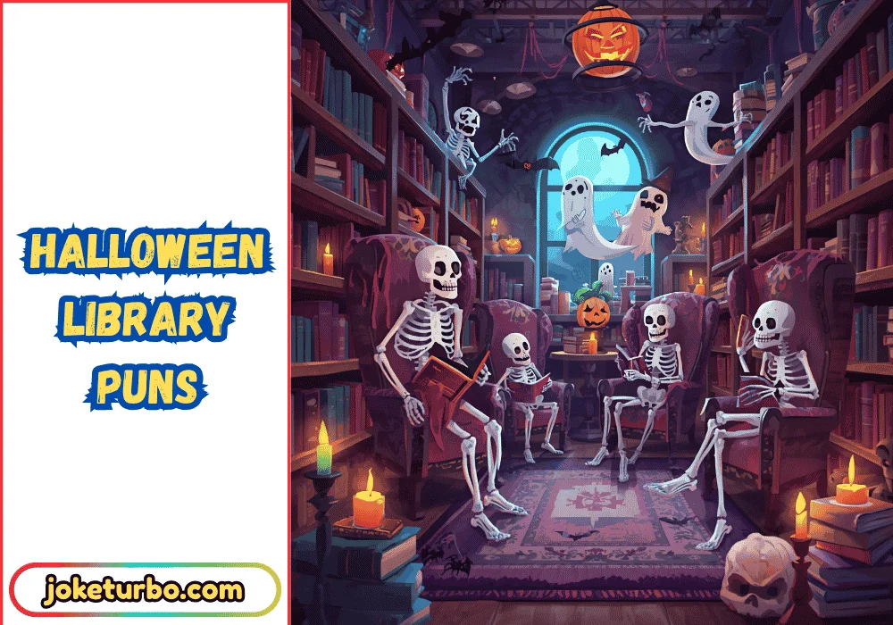Halloween Library Puns
