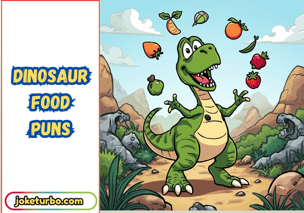 Dinosaur Food Puns