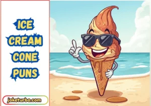 Ice Cream Cone Puns