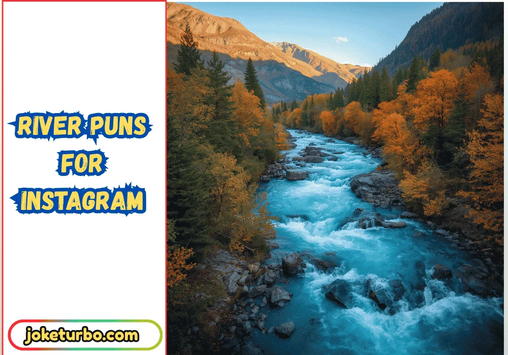 river puns for instagram