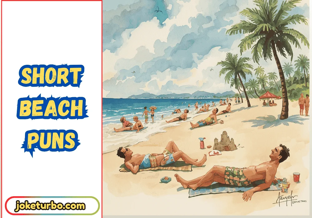 Short Beach Puns